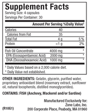 Load image into Gallery viewer, OmegaRx Ultra-refined Omega3 120 caps